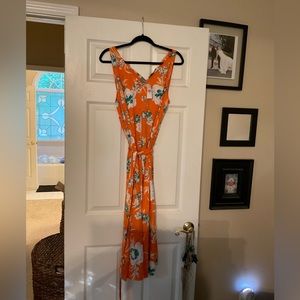 Never worn tie belt dress XL